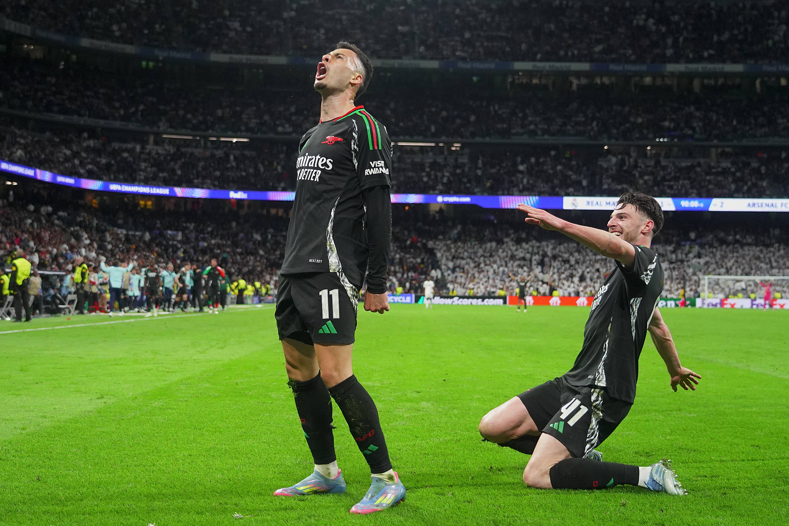 阿森纳绝杀拜仁，莫德里奇爆发神勇